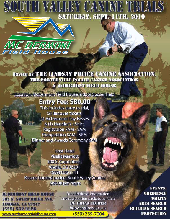 2010 south valley canine trials