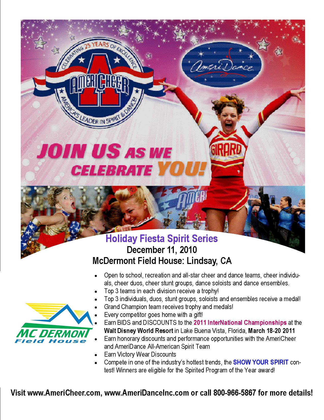 Fiesta cheer flyer